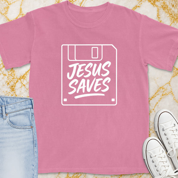 Jesus Saves T-Shirt - Christian Apparel | Christian Life Threads