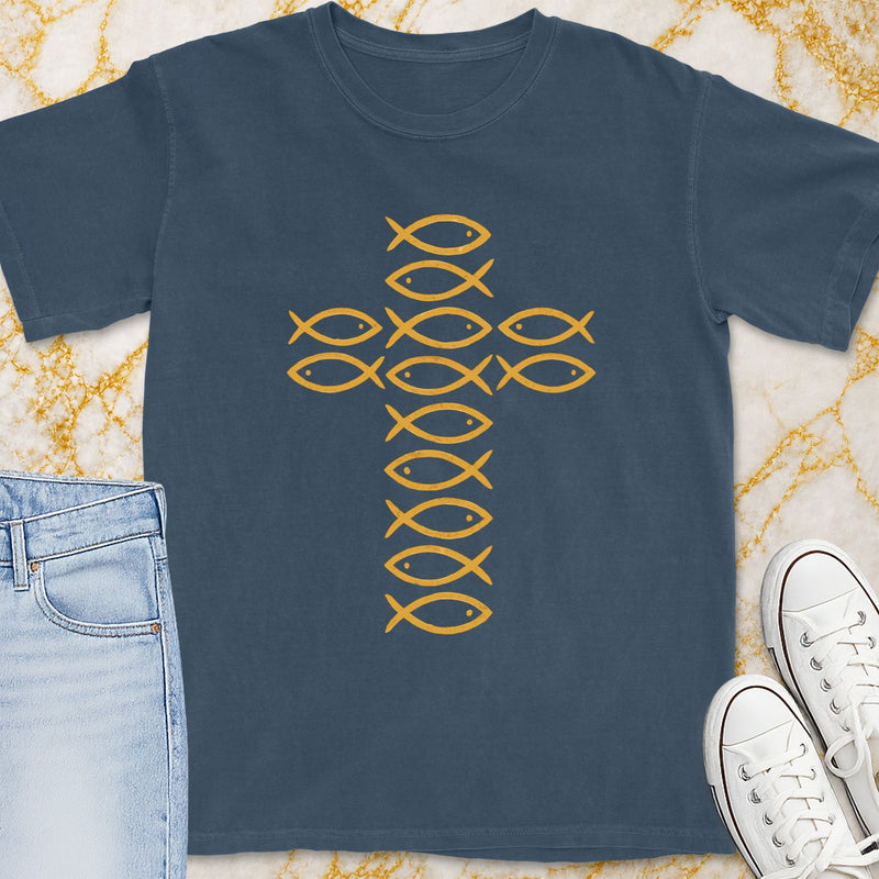 Ichthys Fish T-Shirt - Christian Apparel | Christian Life Threads