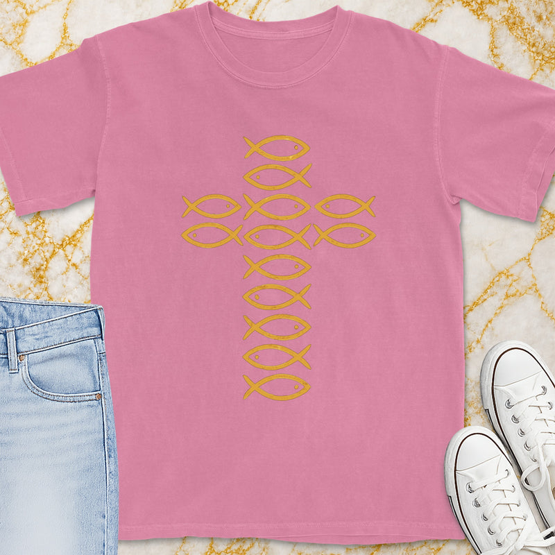 Ichthys Fish T-Shirt - Christian Apparel | Christian Life Threads