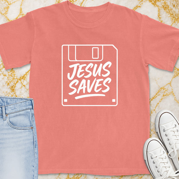 Jesus Saves T-Shirt - Christian Apparel | Christian Life Threads