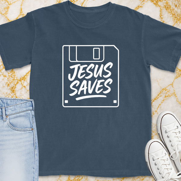 Jesus Saves T-Shirt - Christian Apparel | Christian Life Threads