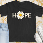 Hope Sunflower T-Shirt - Christian Apparel | Christian Life Threads