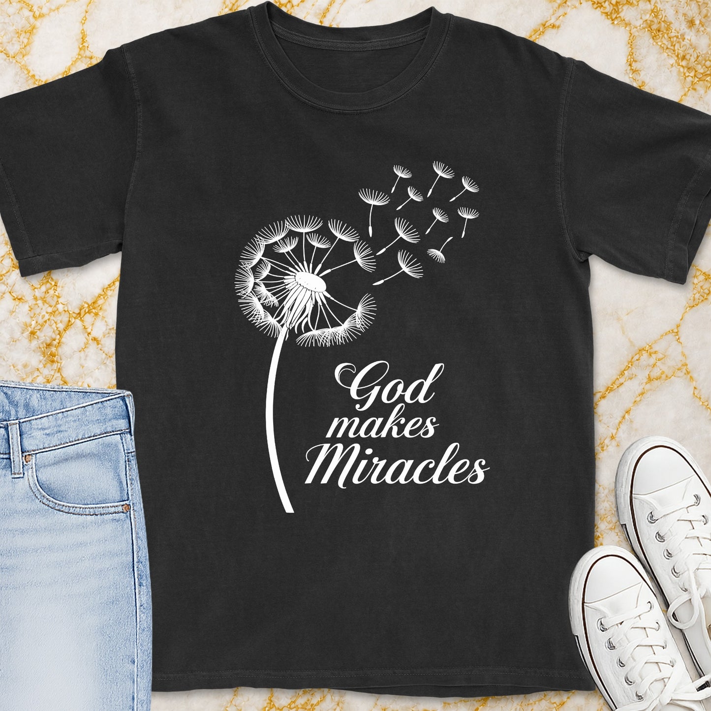 God Makes Miracles T-Shirt - Christian Apparel | Christian Life Threads