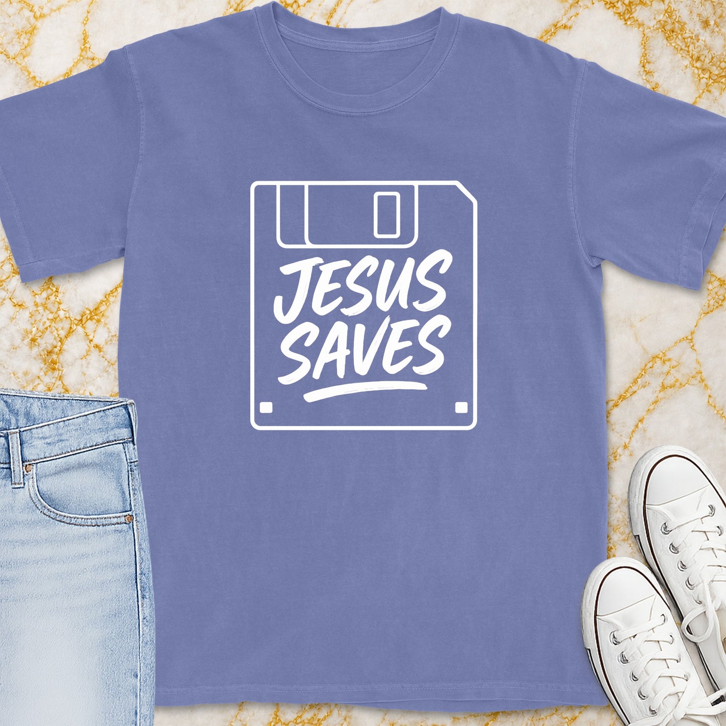 Jesus Saves T-Shirt - Christian Apparel | Christian Life Threads