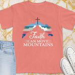 Faith Can Move Mountains T-Shirt - Christian Apparel | Christian Life Threads