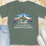 Faith Can Move Mountains T-Shirt - Christian Apparel | Christian Life Threads