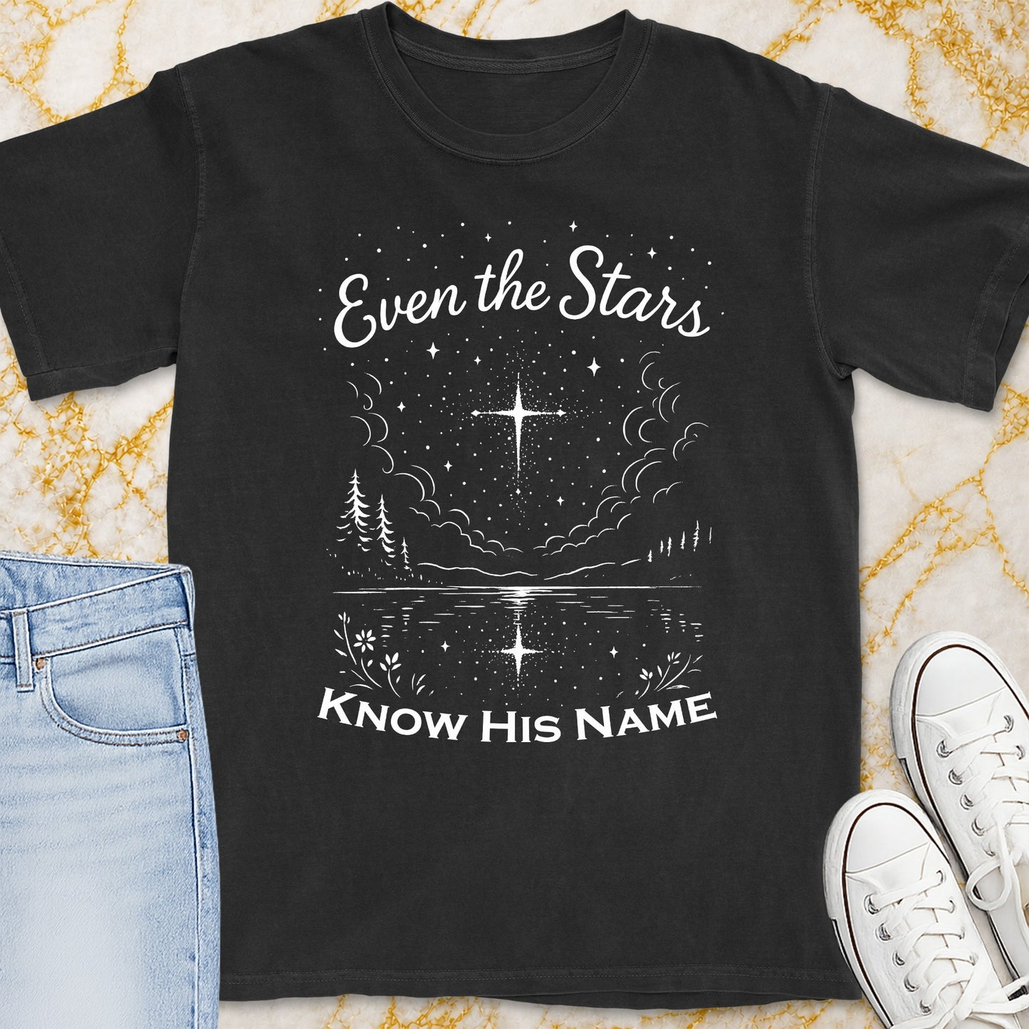 Even The Stars T-Shirt - Christian Apparel | Christian Life Threads