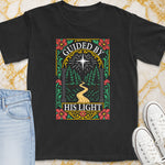 Guided By His Light T-Shirt - Christian Apparel | Christian Life Threads