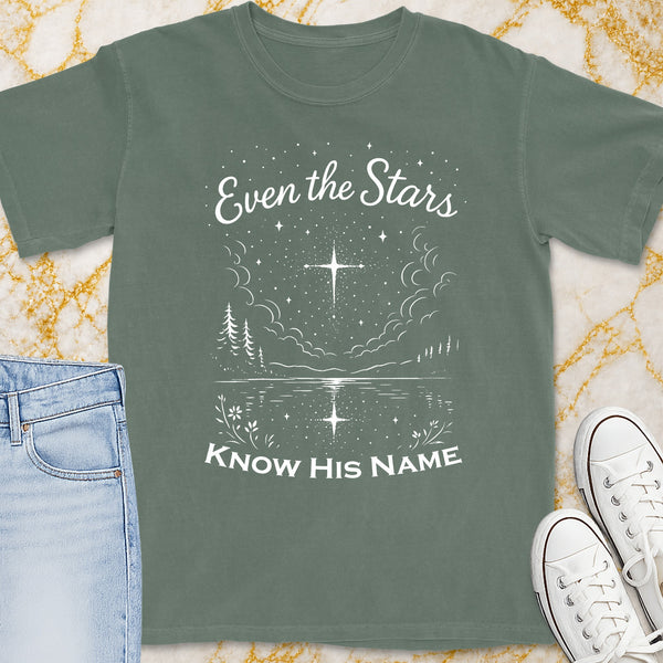 Even The Stars T-Shirt - Christian Apparel | Christian Life Threads