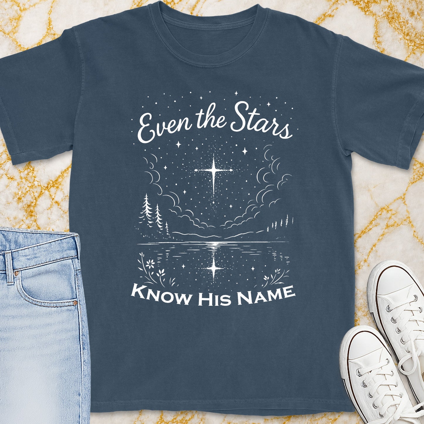 Even The Stars T-Shirt - Christian Apparel | Christian Life Threads