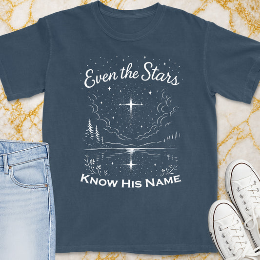 Even The Stars T-Shirt - Christian Apparel | Christian Life Threads