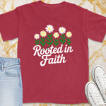 Rooted In Faith T-Shirt - Christian Apparel | Christian Life Threads