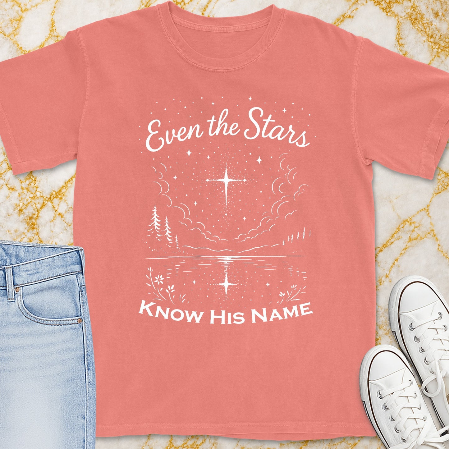Even The Stars T-Shirt - Christian Apparel | Christian Life Threads