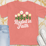 Rooted In Faith T-Shirt - Christian Apparel | Christian Life Threads